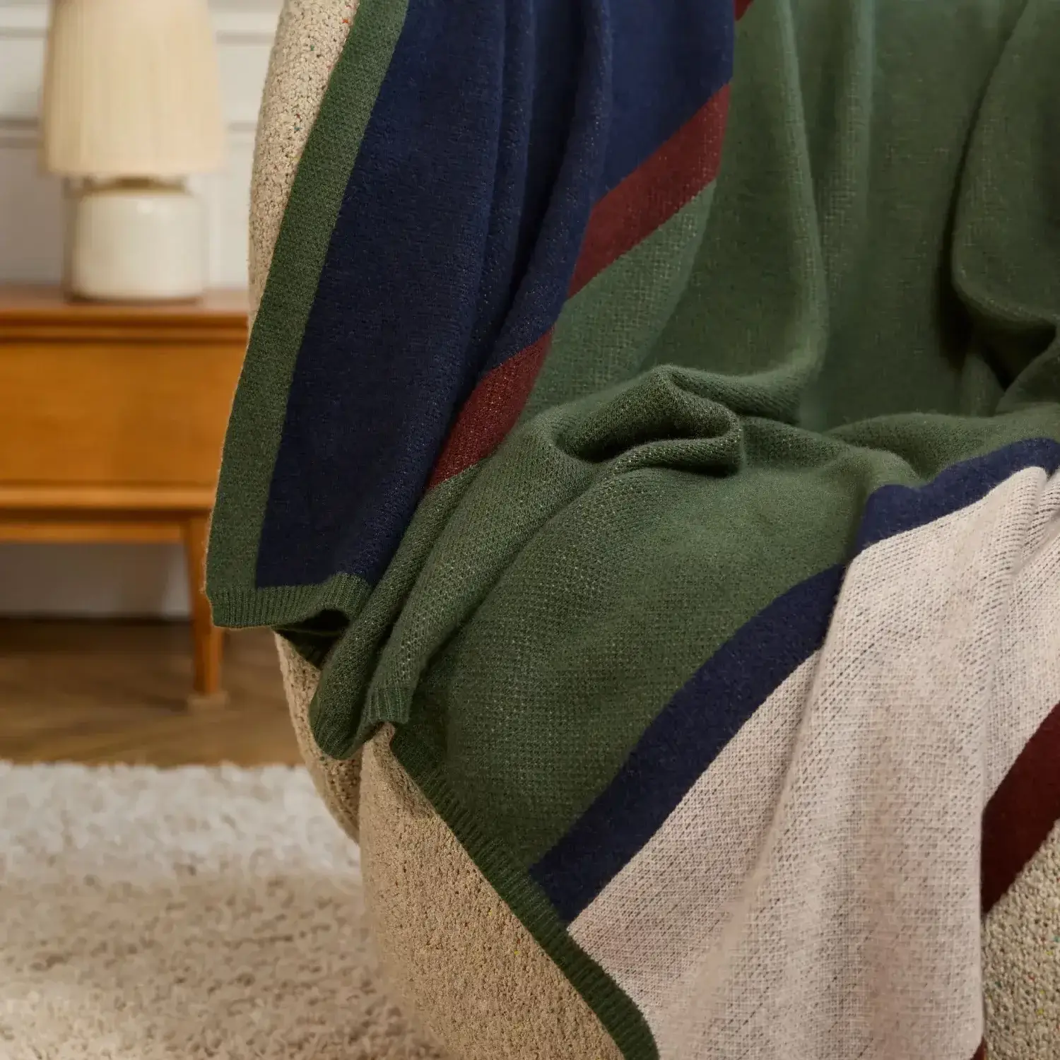 Plaid du site de déco en ligne Bonsoirs.
